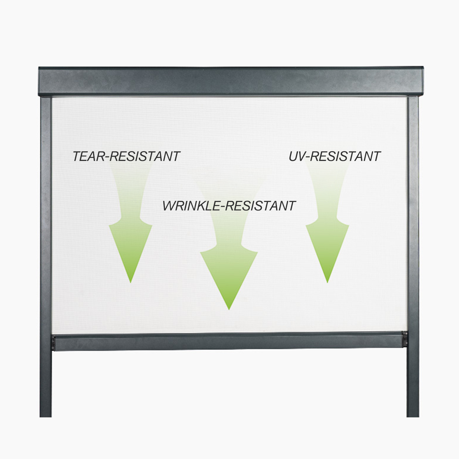 VIVIDSTORM DuraPlus Weatherproof Motorized Outdoor Projector Screen