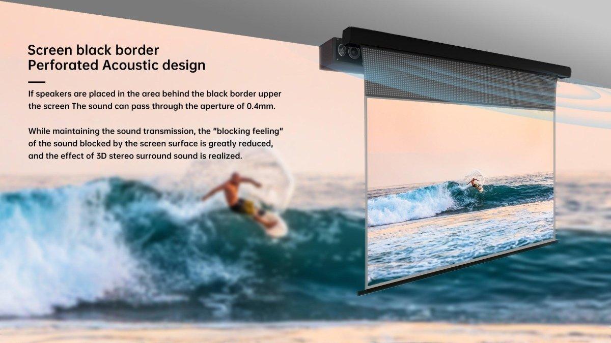 VIVIDSTORM PRO PA Slimline Motorized Tension UST ALR Projector screen