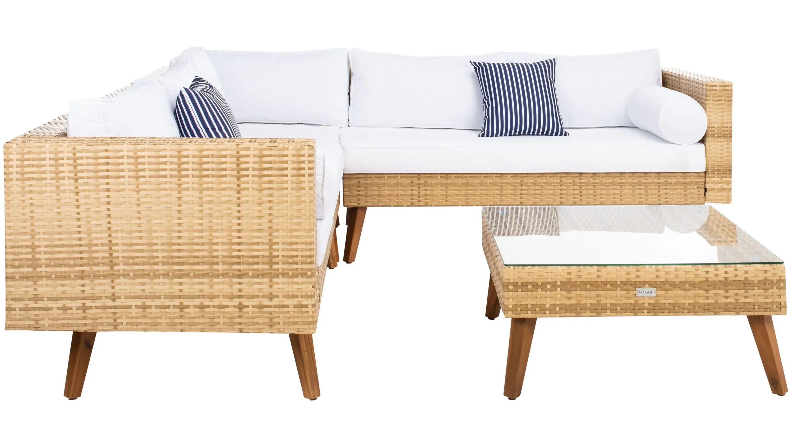 Raymour & Flanigan Lynwood 3-pc. Outdoor Sectional Set