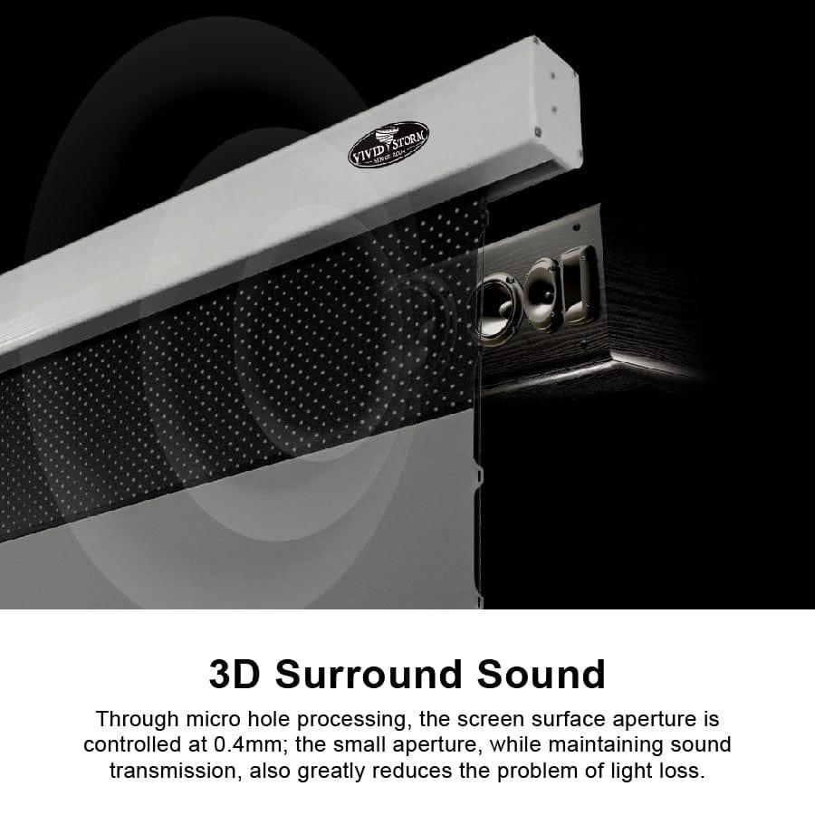 VIVIDSTORM PRO PA Slimline Motorized Tension UST ALR Projector screen